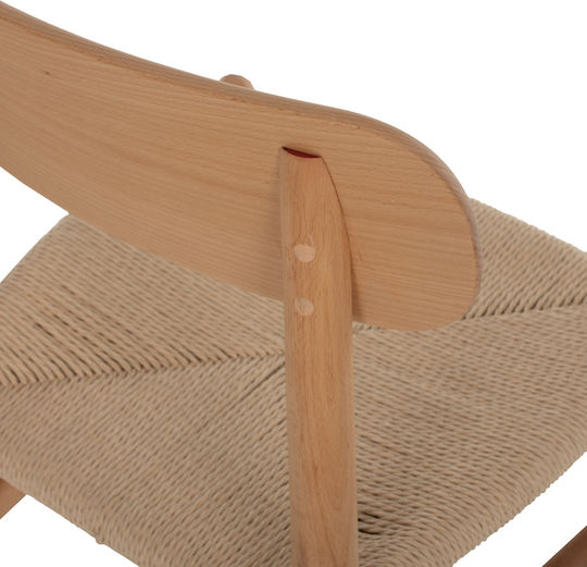 Helsinki Dining Room Wooden Chair Natural 46.5x41x80cm