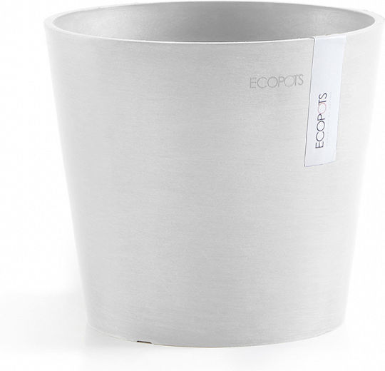 Ecopots Amsterdam Mini Topf Kunststoff 10.5x10.5x9.2cm.