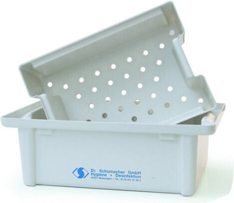 Dr. Schumacher Medical Disinfection Container for Medical Instruments 1L Needle Disposal Container 1000ml
