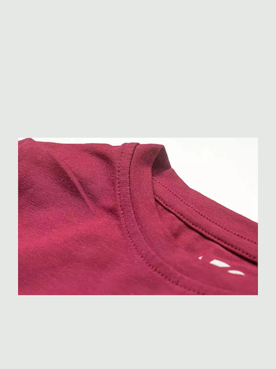 Bluză pentru copii Cu mânecă lungă Burgundy
