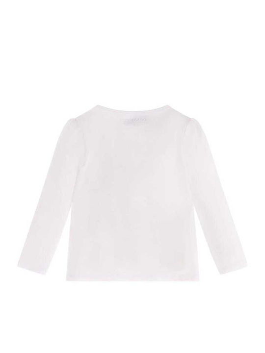 Guess Kids Blouse Long Sleeve White