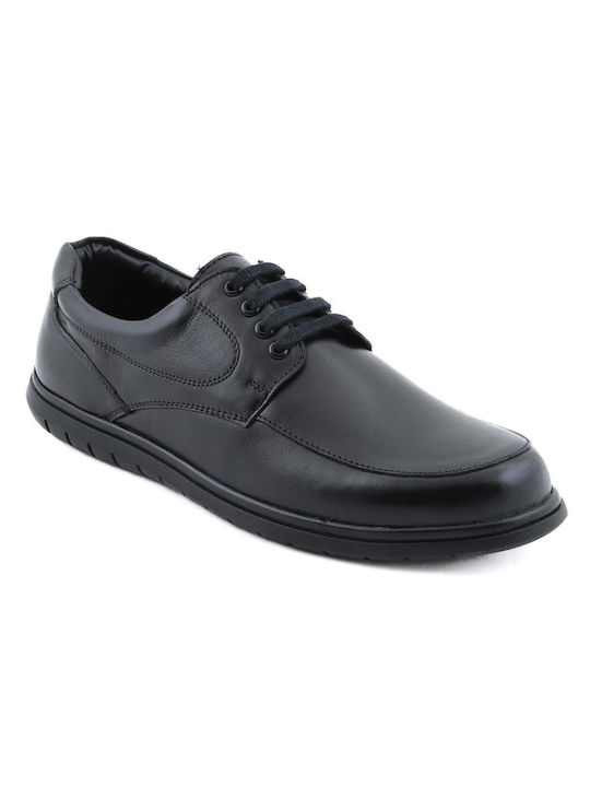 Giorgio Rinaldi Men's Leather Casual Shoes Black