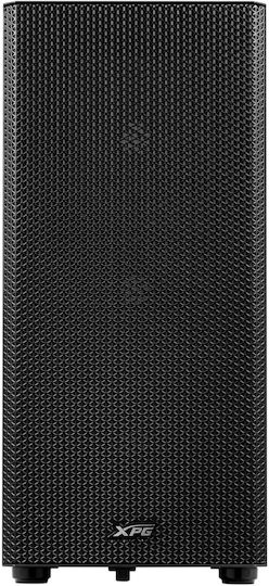 Adata XPG Valor Mesh Gaming Middle Tower Carcasă Calculator cu Fereastră Laterală Negru