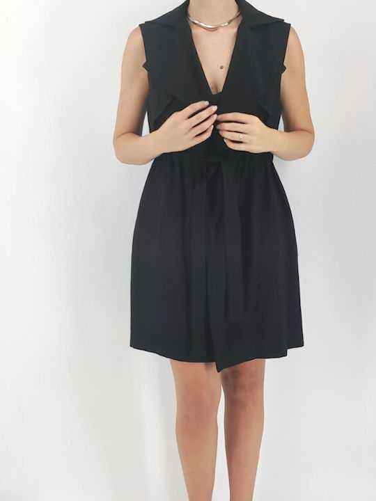 Damen Weste Schwarz