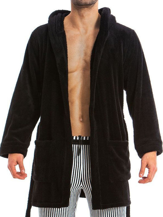 Modus Vivendi Winter Herren-Robe Schwarz