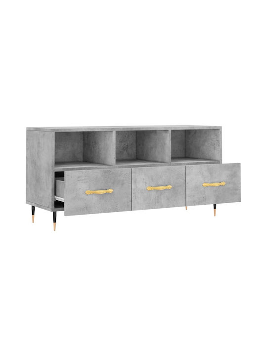 Stand TV Gri L102xA36xÎ50cm