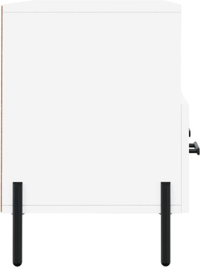 Stand TV Alb L102xA36xÎ50cm