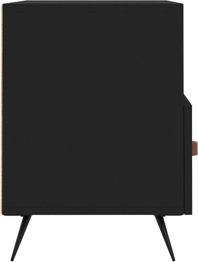 Έπιπλο Τηλεόρασης Μαύρο Μ80xΠ36xΥ50cm