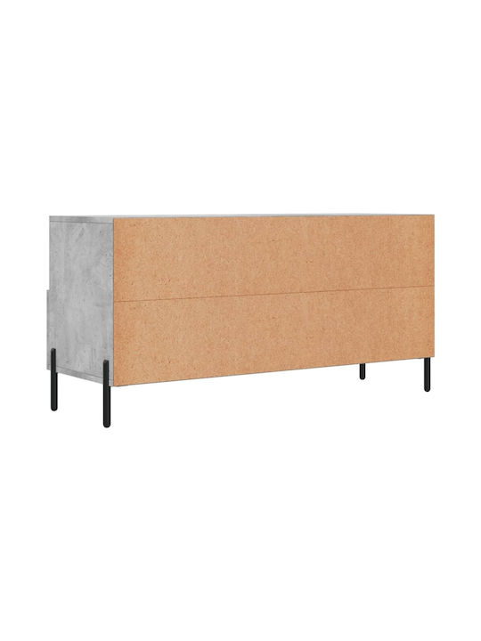Έπιπλο Τηλεόρασης Γκρι Μ102xΠ36xΥ50cm