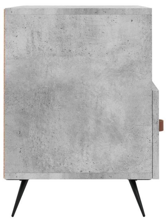 vidaXL TV Stand Gray M80xD36xH50cm