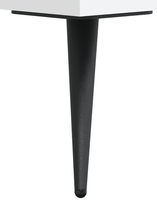 Έπιπλο Τηλεόρασης Λευκό Μ102xΠ36xΥ50cm 829004
