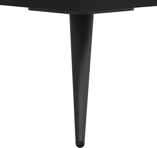 Έπιπλο Τηλεόρασης Μαύρο Μ80xΠ36xΥ50cm