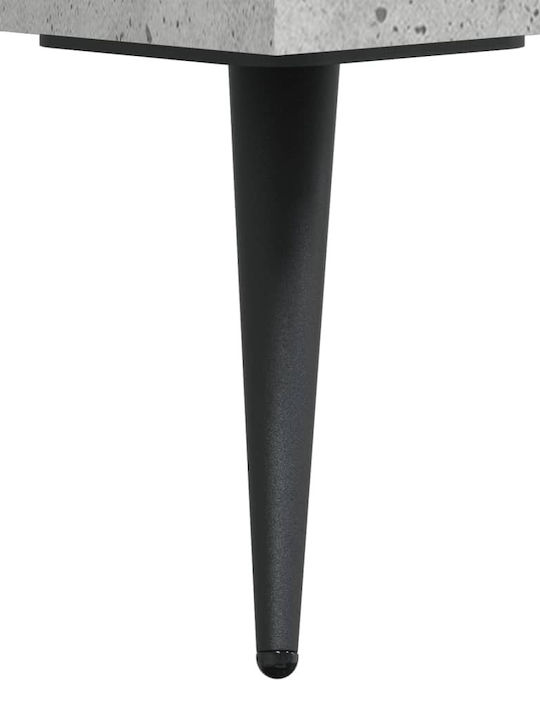 vidaXL TV-Ständer Grau M102xP36xH50cm