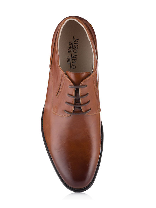 Men's scarps tied brown-camel color (code KAZ 28 )