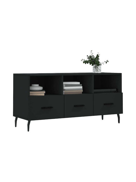 TV-Ständer Schwarz M102xP36xH50cm