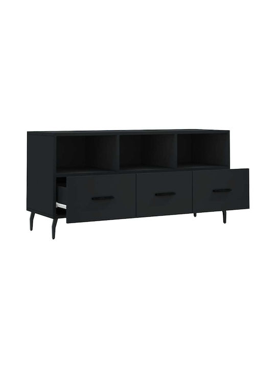 TV-Ständer Schwarz M102xP36xH50cm