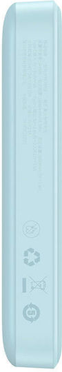 Baseus Mini Power Bank 10000mAh 20W с USB-C порт Power Delivery Син