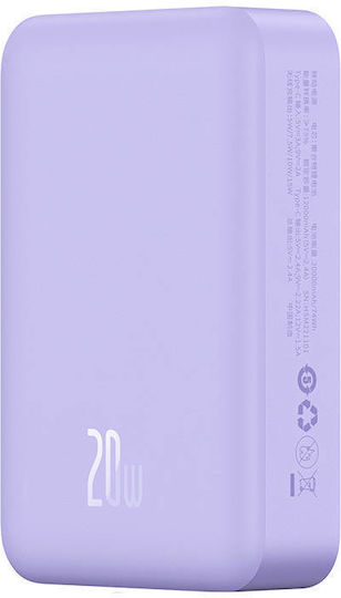 Baseus Mini Power Bank 20000mAh 20W Power Delivery Lila