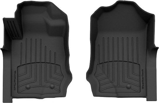 WeatherTech Предни Постелки Универсален 2бр 2023+ Черен / Черно