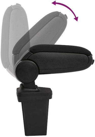 vidaXL Car Armrest for Hyundai i20 Black