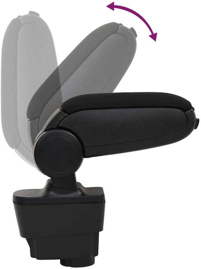 vidaXL Τεμπέλης Αυτοκινήτου Συμβατός με Alfa Romeo Mito Fiat Grande Punto / Linea σε Μαύρο Χρώμα