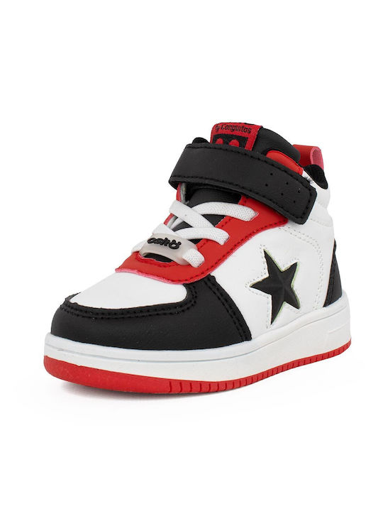 Conguitos Kids Sneakers High with Lights White