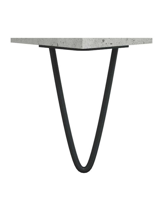 Συρταριέρα Κρεβατοκάμαρας mit 3 Schubladen Gray 60x35x70cm