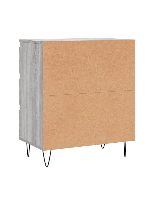 Wooden Bedroom Chest of Drawers with 3 Drawers 60x35x70cm