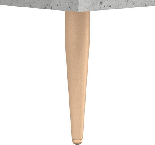 Comoda pentru Dormitor cu 3 sertare Gri 69.5x34x90buc
