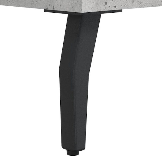 Comoda pentru Dormitor cu 3 sertare Gri 69.5x34x90buc