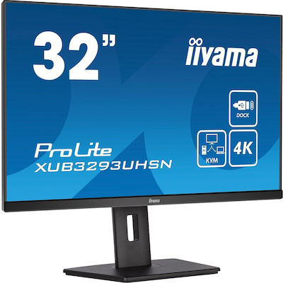 Iiyama Prolite XUB3293UHSN-B5 IPS Monitor 31.5" 4K 3840x2160 with Response Time 4ms GTG