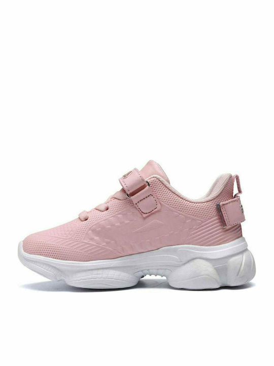 Memory Musha Παιδικά Sneakers με Σκρατς Ροζ