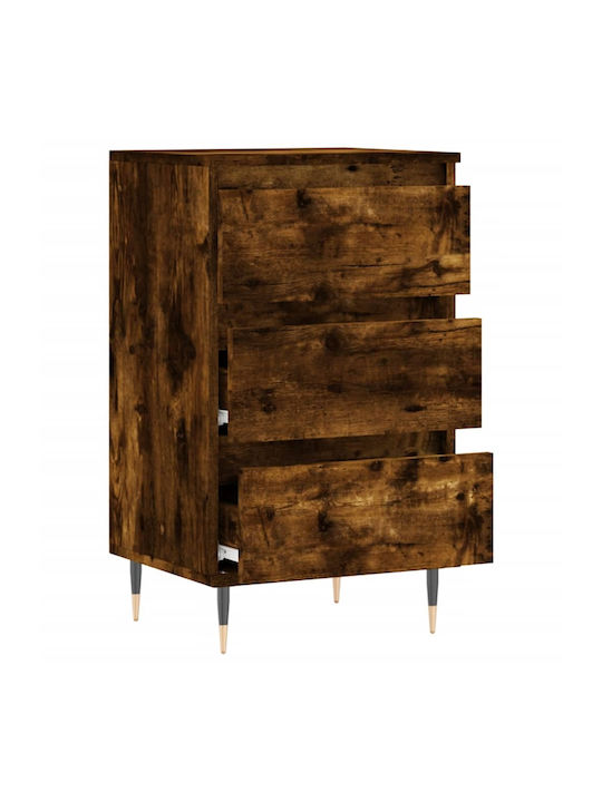 Wooden Chest of Drawers with 3 Drawers 40x35x70cm