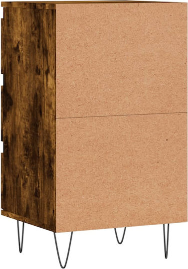Wooden Chest of Drawers with 3 Drawers 40x35x70cm
