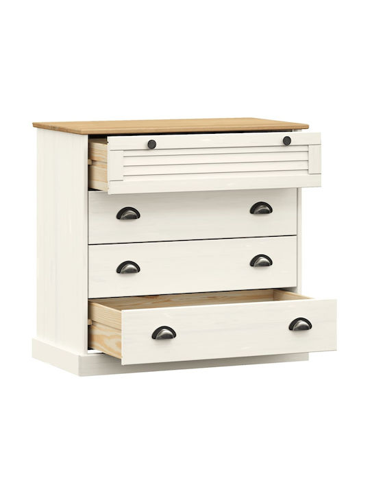 Comoda pentru Dormitor cu 4 sertare 80x40x76buc