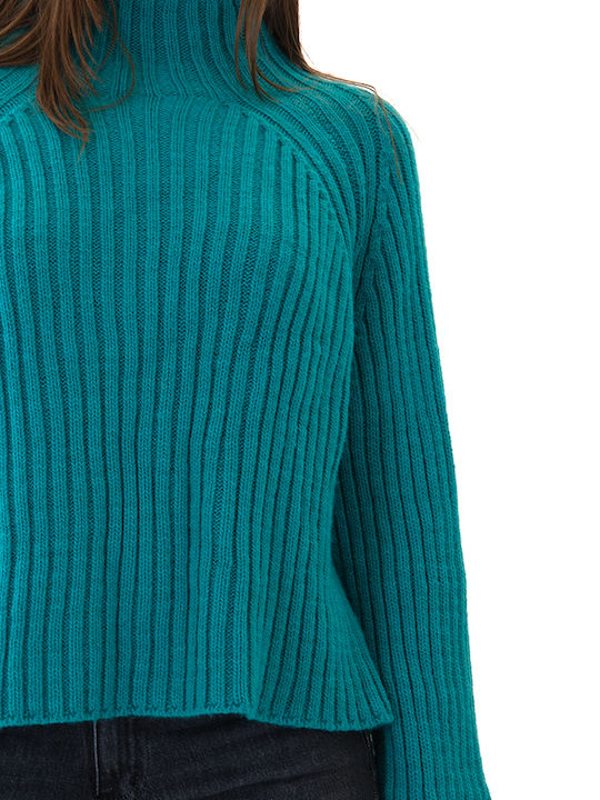 Women's Long Sleeve Sweater Green