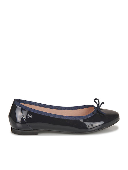 Vrola Damen Ballerinas Marineblau