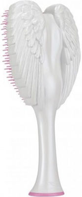 Tangle Angel Cherub 2.0 Hair Detangling Paddle Gloss White