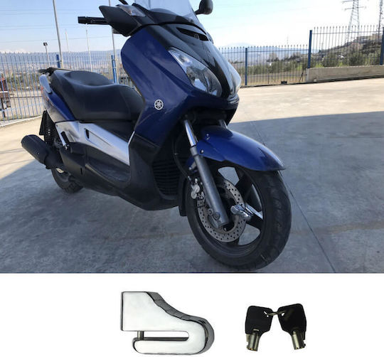 Carner Blocare disc motocicletă Argintiu Culoare