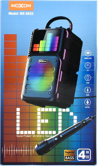 Moxom MX-SK43 Black Speaker