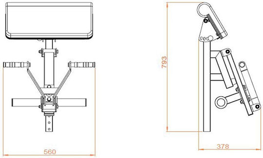 X-FIT Arm Curl Attachment for X-FIT 95