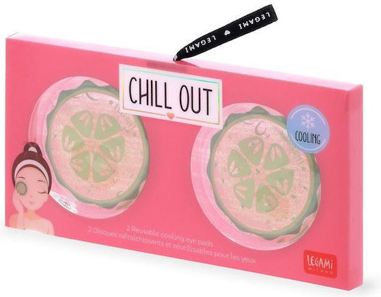 Legami Milano Chill Out Reusable Cooling Eye Pads Επιθέμα για τα Μάτια 2τμχ
