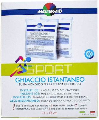 Master Aid Sport Instant Ice Instant Cold Pack 18x14cm 2pcs