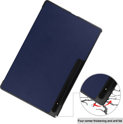 Techsuit FoldPro Flip Cover Albastru (Galaxy Tab S9 FE+) KF2313828