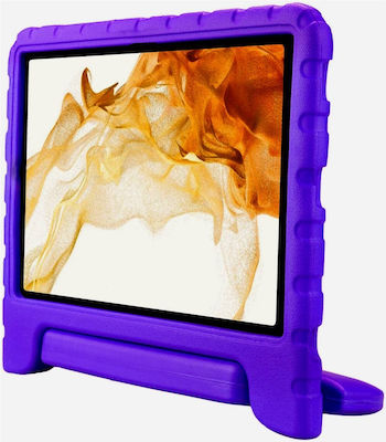 HappyCase Flip Cover Rezistentă pentru Copii Violet (Galaxy Tab S8Universal 11" - Universal 11") 115026