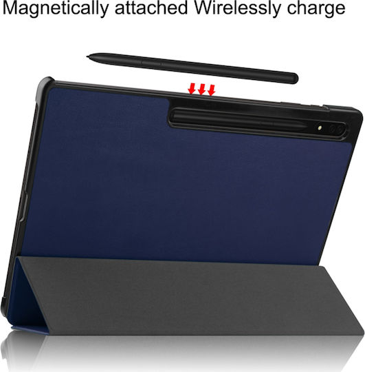 Techsuit FoldPro Flip Cover Μπλε (Galaxy Tab S9 FE+)