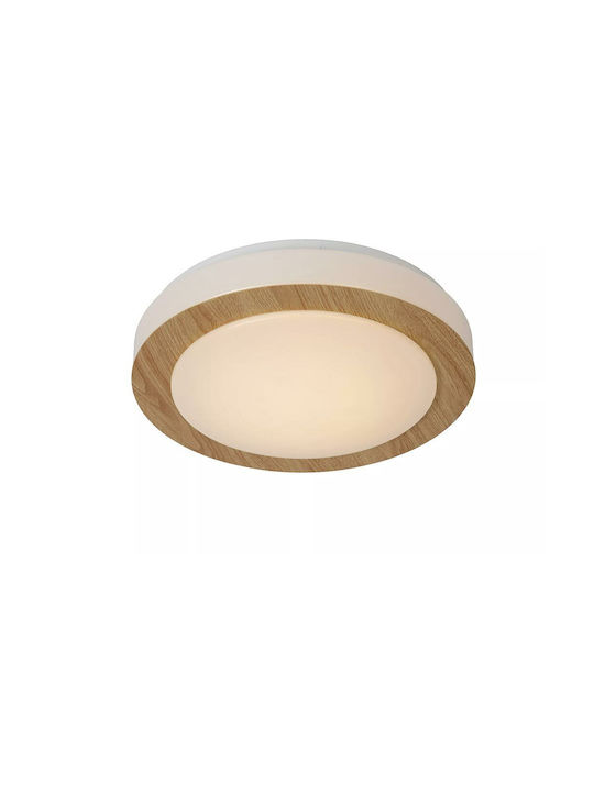 Lucide Lightning Dimy Modern Metall Deckenleuchte mit integriertem LED in Beige Farbe 28.6Stück