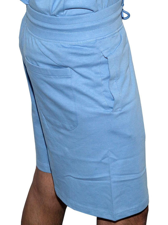 Sportliche Herrenshorts Hellblau