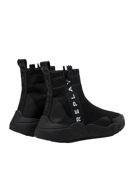 Replay Damen Stiefel Schwarz