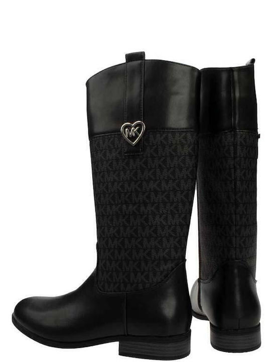 Finley Heart Kinderstiefel mit Reißverschluss Schwarze